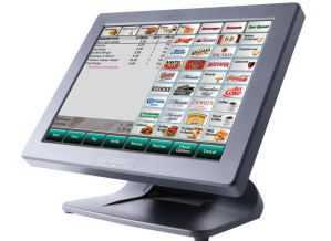 POS Standing Terminal in a Restaurant