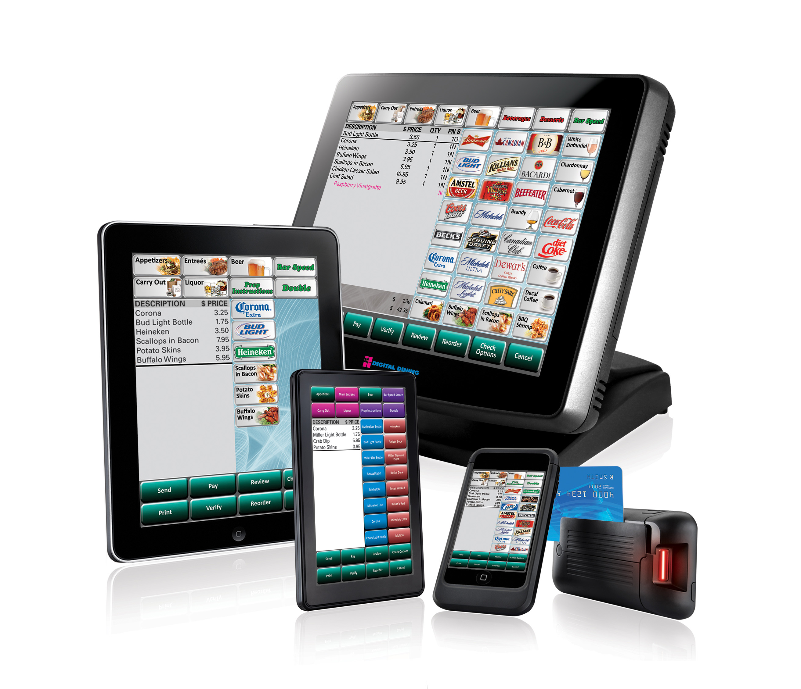leebro pos traditional and mobile restaurant point of sale