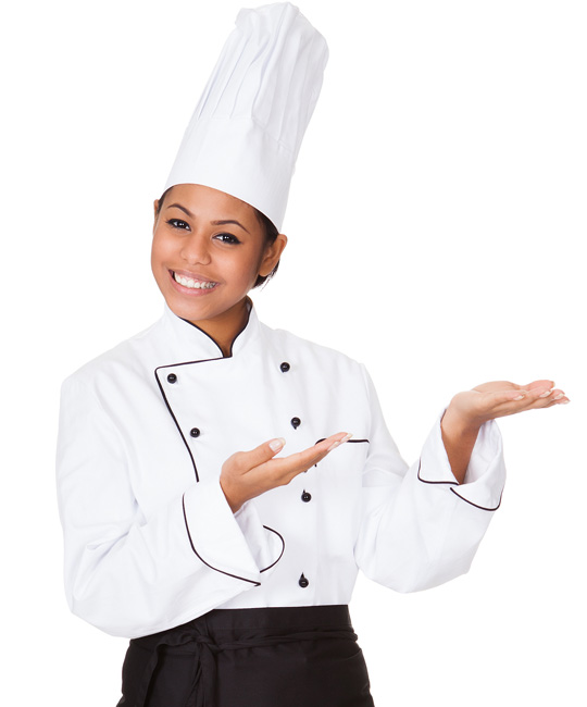 female chef
